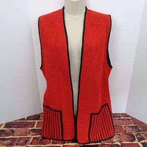 Poppana Red Vest Finland Womans Small